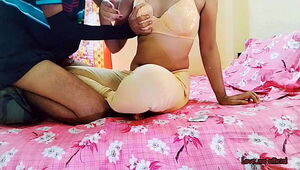 Indian Desi step Brother Seeks Step Sister's Help To Cum